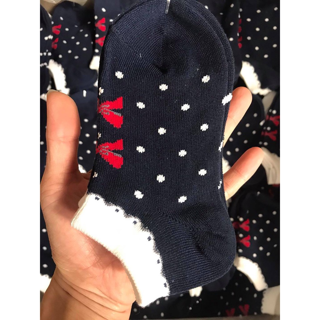 Set 5 Đôi Tất Ngắn Cổ XUẤT NHẬT Xịn Cho Bé Gái 3 - 9 Tuổi Sợi Cotton Cao Cấp Mềm, Mịn, Thoáng