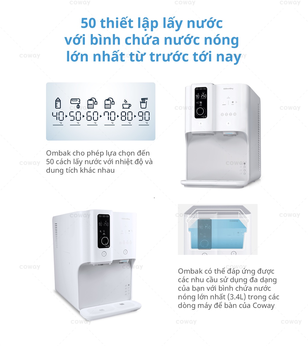 Màn hình cảm ứng Coway Ombak CHP-7310R