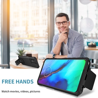 Ốp Điện Thoại Siêu Mỏng Chống Sốc Có Thanh Trượt Bảo Vệ Camera Cho Motorola Moto G Stylus 2021 5G