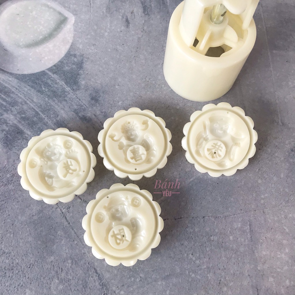 Khuôn Bánh Trung Thu Lò Xo Mẫu Mới Đa Dạng (BGTC)