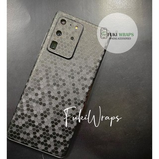 Miếng Dán Skin Mặt Lưng FULL Viền Honeycomb Fold 4 Fold 3 Flip 3 Flip 4 S24 Ultra Note 20 Ultra S23 S22 S21 plus