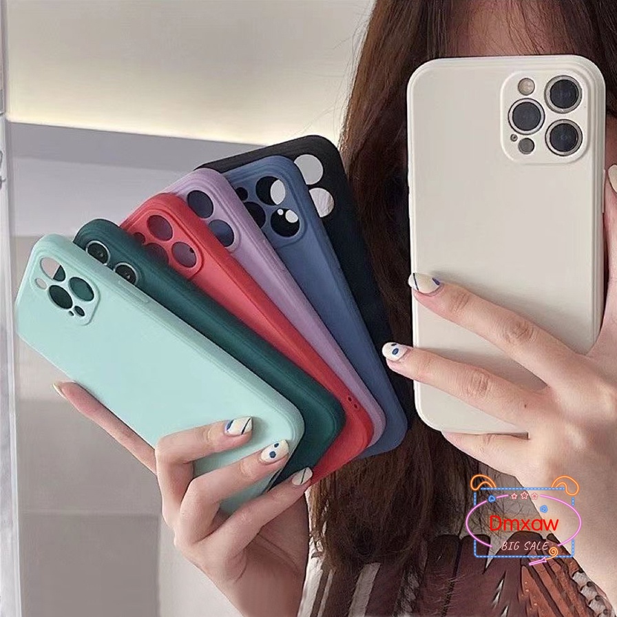Ốp Điện Thoại Silicon Mềm Và Nhám Màu Macaron Cho iPhone 7 Plus 8 Plus 6 6s Plus 7Plus 8Plus SE 2020 5 5S SE 2016
