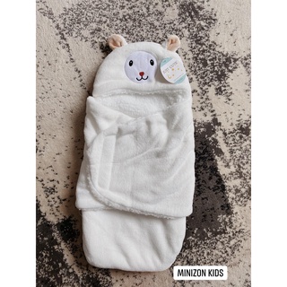 Chăn ủ kén lông Just Cute hình thú đáng yêu mềm mại cho bé | Minizon Kids