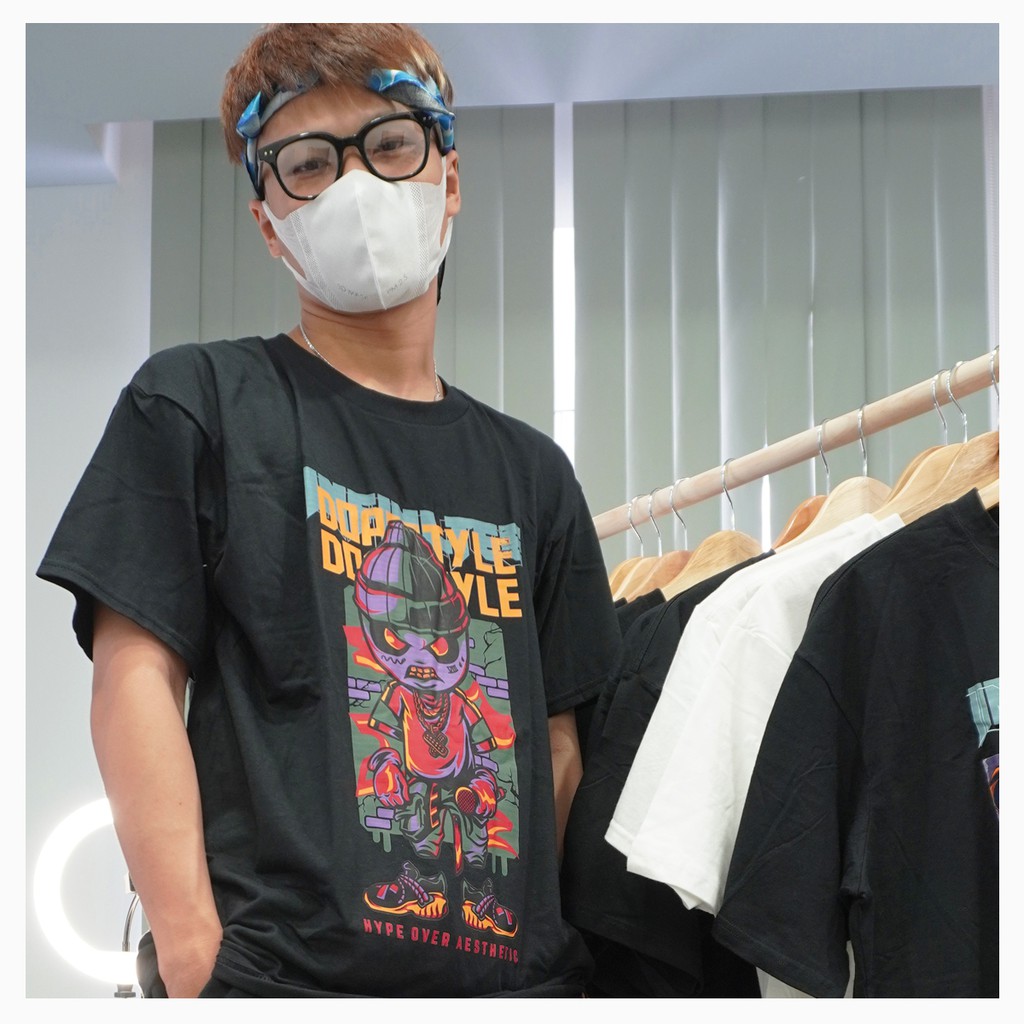 Áo thun INFINITEE Fni0128, Thun 100% Cotton - form rộng Unisex.