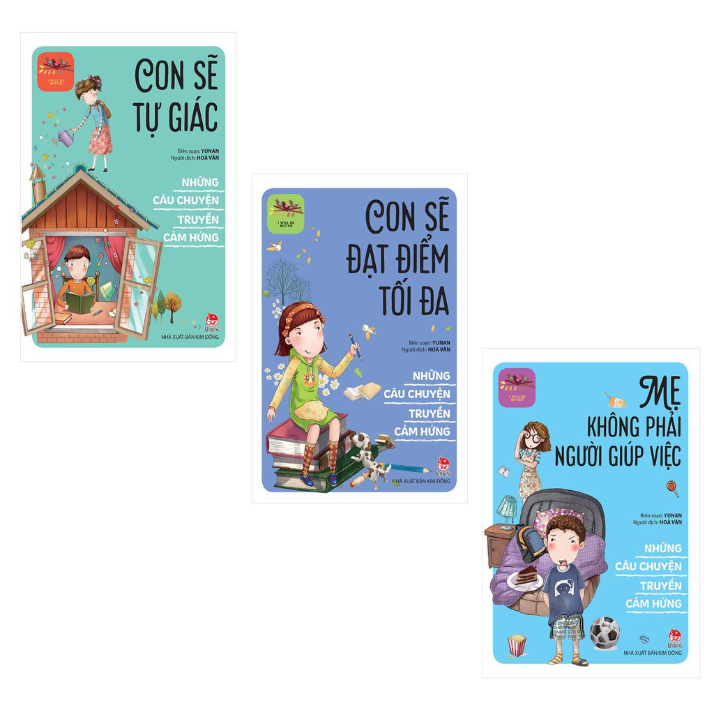 Ảnh Sách - Combo Con Sẽ Tự Giác+ Mẹ Không Phải Người Giúp Việc + Con Sẽ Đạt Điểm Tối Đa (Combo lẻ tuỳ chọn) 1