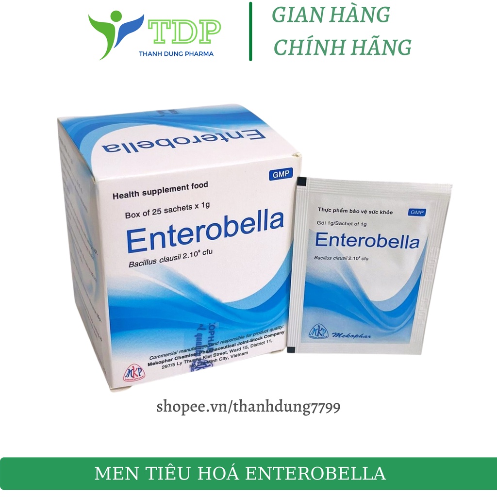 Men vi sinh Enterobella tăng cường tiêu hoá, bổ sung lợi khuẩn đường ...