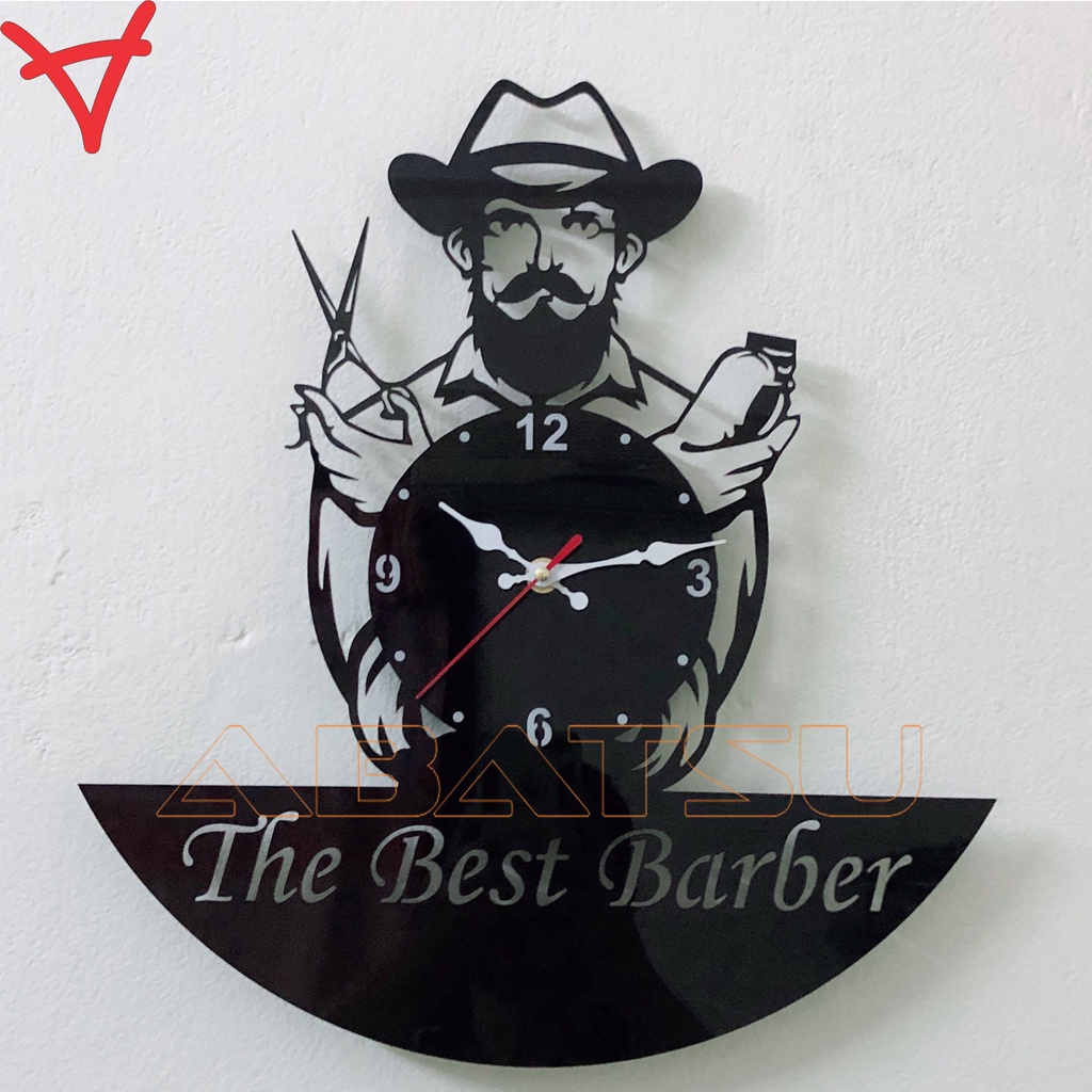 Đồng Hồ Treo Tường Cao Cấp Trang trí Barber