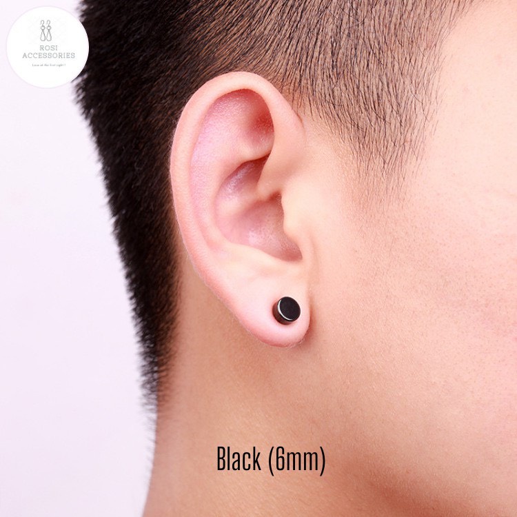 Khuyên Tai Nam Châm tròn IDOL basic GD, Bông Tai Nam Không Cần Bấm Lỗ Cực Chất Horizon