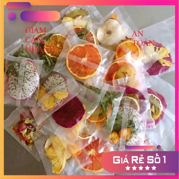 Trà Giảm Cân 💝CAO CẤP💝 Detox hoa quả , Giảm Mỡ Bụng,Giảm Mỡ Máu, Eo Thon, Dáng Đẹp.