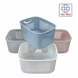 Giỏ Đựng Đồ Caro Thấp Việt Nhật 3372, Giỏ Đựng Đồ Đa Năng Cao Cấp