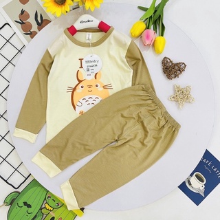 [Loại 1] Bộ dài tay cho bé minky mom thun lạnh mềm mướt - quần áo thu đông bé trai bé gái - Thời trang trẻ em