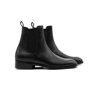 Giày Chelsea boots T1 - JOG04 , thiết kế mũi nhọn Classic , đế phíp gỗ tăng chiều cao 3,5cm ( T1 )