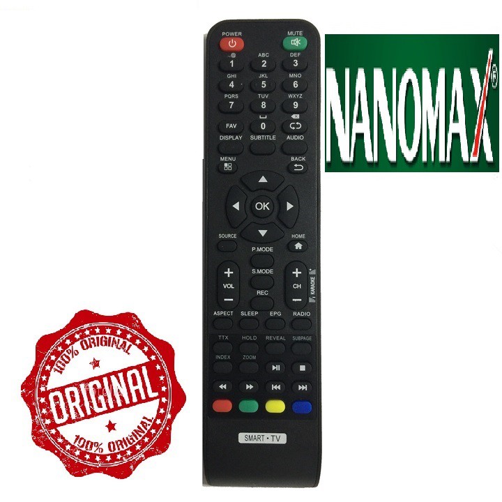 Remote điều khiển tivi NANOMAX smart mẫu 2 | Shopee Việt Nam