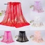 Khăn voan choàng cổ họa tiết hình chim công thời trang