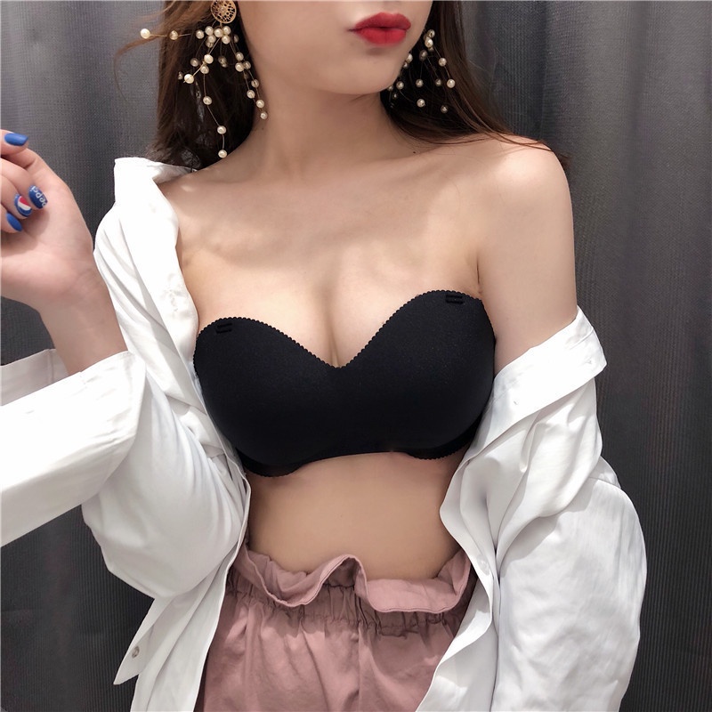 Áo Bra Áo Ngực Quây KHÔNG DÂY Su Đúc Tặng kèm dây trong suốt BR03