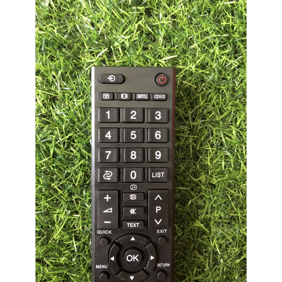 Điều khiển tivi Toshiba CT-90336 .-tặng kèm pin -Remote từ xa tivi Toshiba CT-90336 Sản phẩm được bảo hành 6 tháng