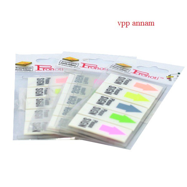 GIẤY PHÂN TRANG NHỰA MŨI TÊN PLEASE SIGN | Shopee Việt Nam
