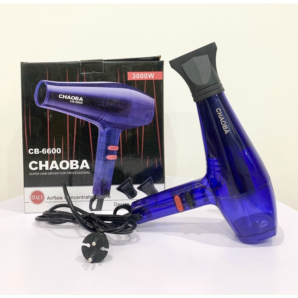 Máy sấy tóc Chaoba CB-6600 công suất 1300W sấy cực khoẻ