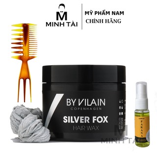Sáp Vuốt Tóc Nam BY VILAIN SILVER FOX 65ml - Hàng Chính Hãng Đan Mạch
