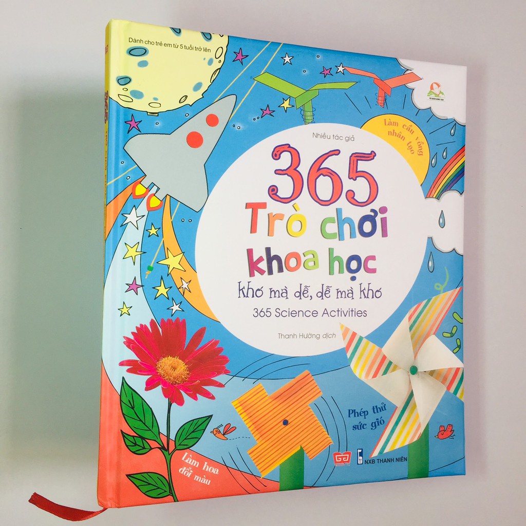 Ảnh Sách - 365 trò chơi khoa học khó mà dễ dễ mà khó (Đinh Tị) 1