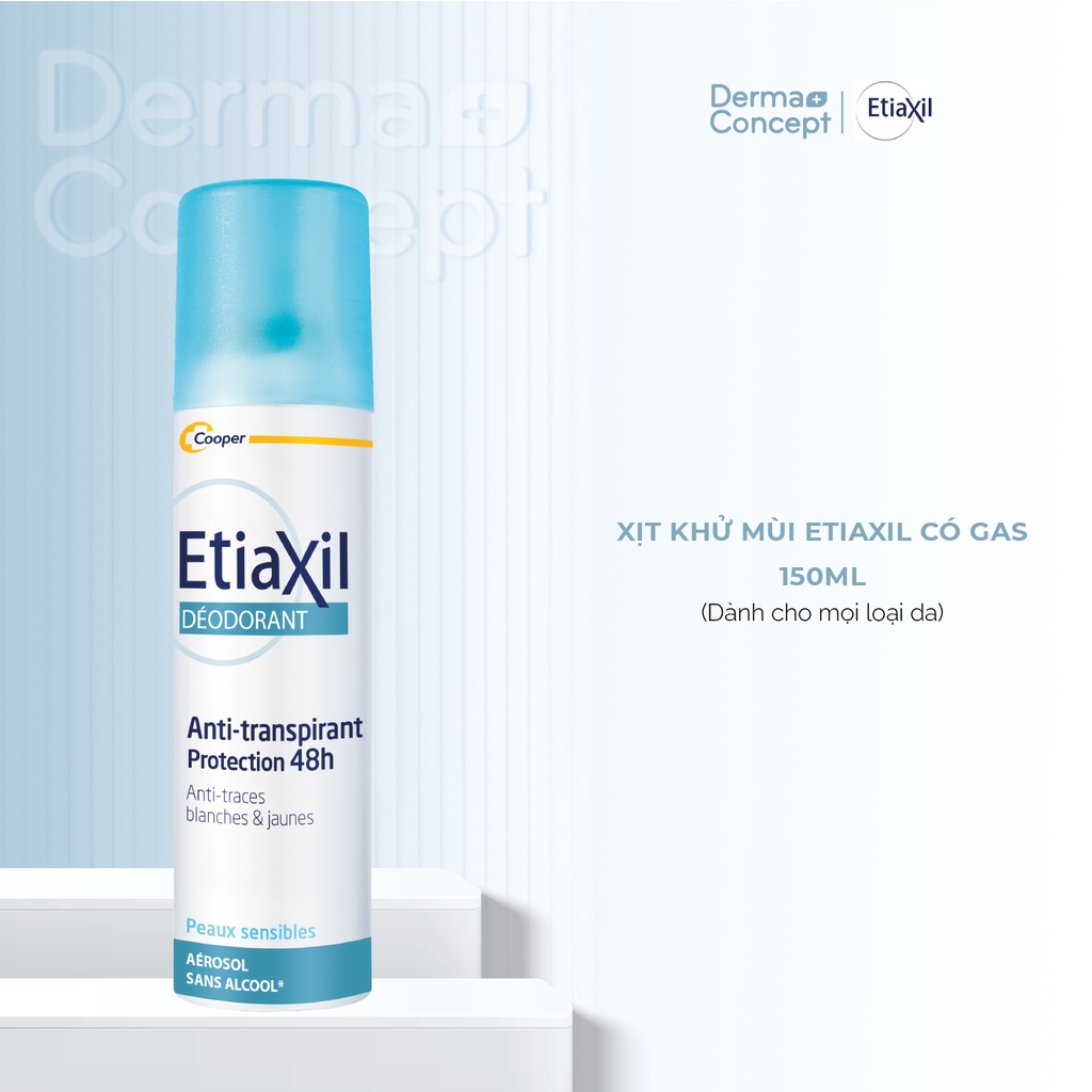 Xịt khử mùi cơ thể Etiaxil Deodorant Anti-Transpirant 48H 100ml/150ml ...