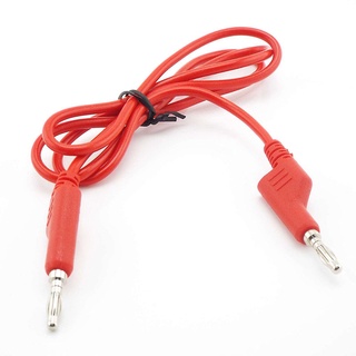 Đầu thử 1M 10A 4mm Đầu đôi Chuối sang Chuối Cắm Điện Kép Dây kiểm tra 4mm cho vạn năng 17VN1