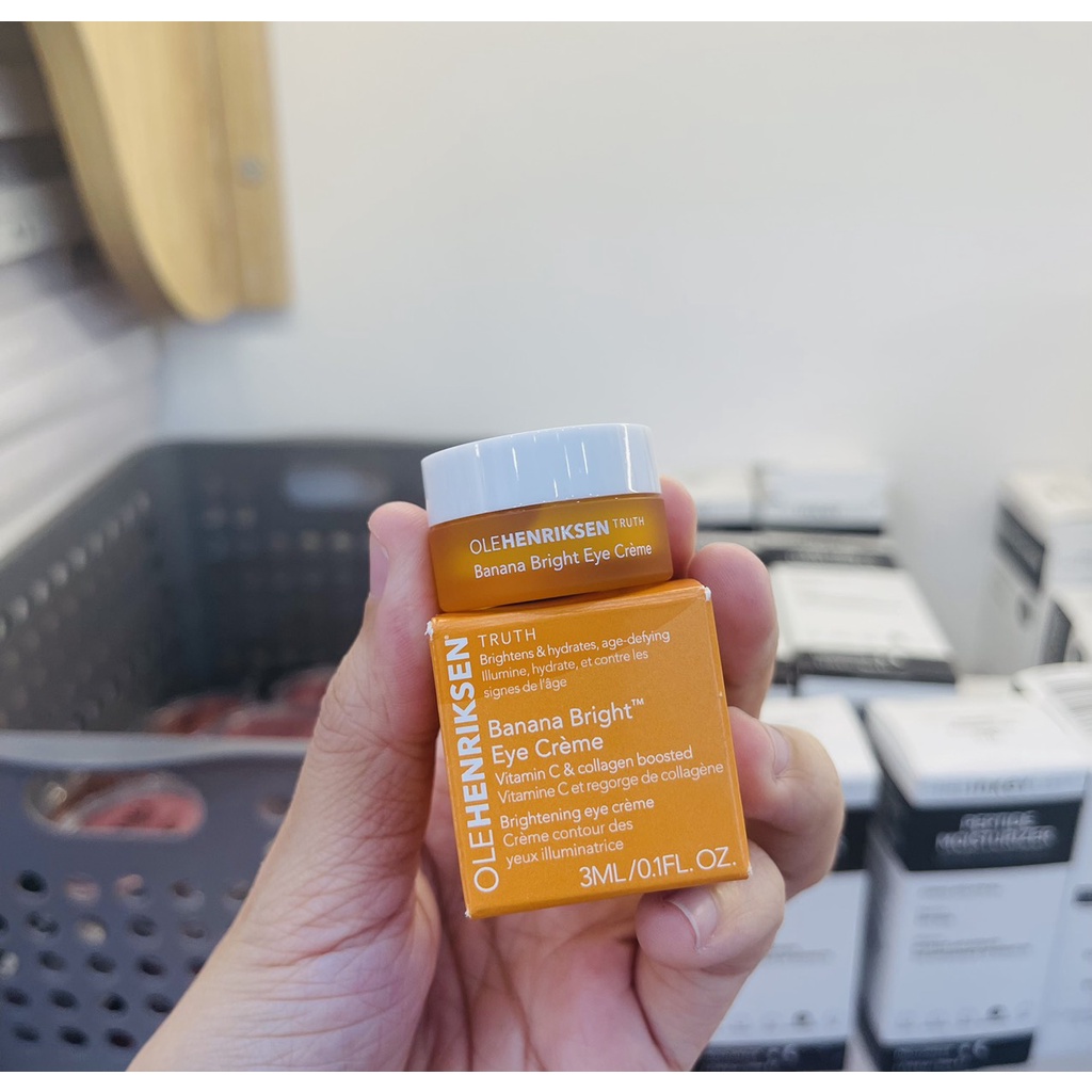 [MINISIZE 3ML] KEM MẮT DƯỠNG SÁNG GIẢM THÂM OLEHENRIKSEN TRUTH BANANA