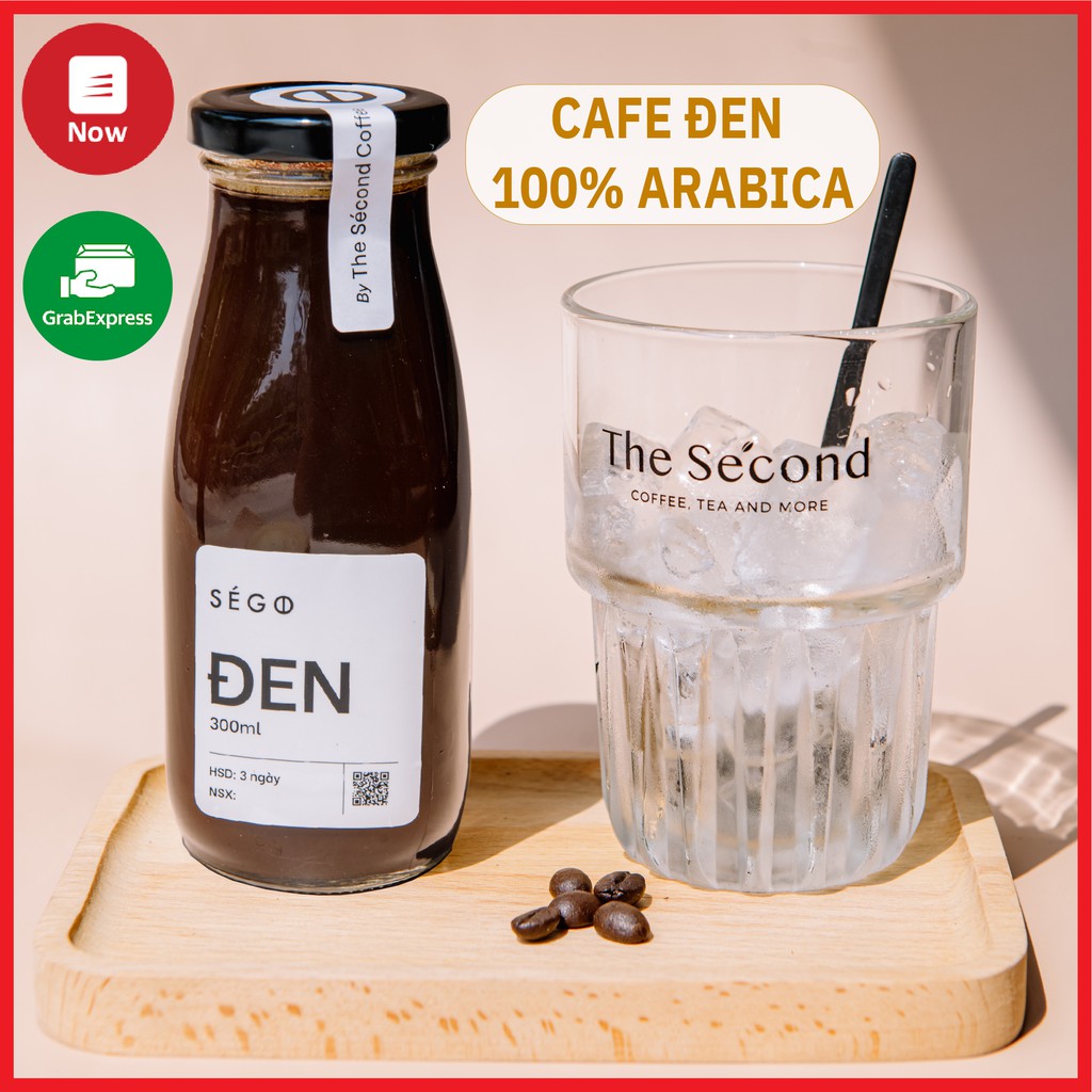 Cốt Cafe ĐEN đóng chai SeGo, Cà phê tươi pha máy tiện lợi từ hạt ...