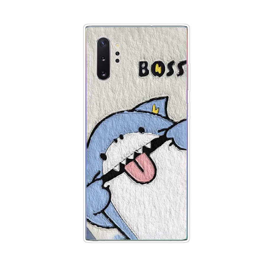 Ốp Điện Thoại TPU Dẻo In Họa Tiết Độc Đáo Thời Trang Cho Samsung Galaxy note 9 10 plus