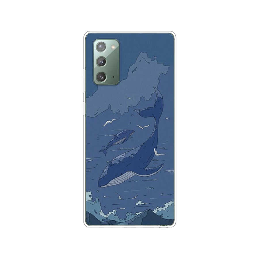 Ốp Điện Thoại TPU Dẻo Thời Trang Sang Trọng Cho Samsung Galaxy NOTE 20 plus Ultra
