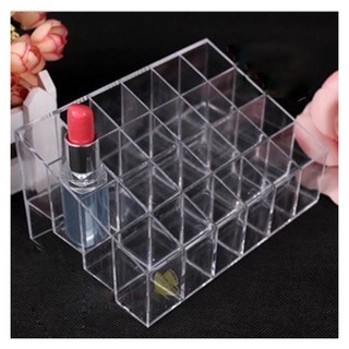 Khay Đựng Son 24 Ô Nhựa Mica Siêu Bền Trong Suốt 88189