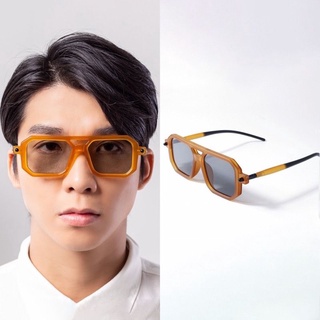Kính Râm Thời Trang Nam Nữ Mắt Vuông Phong Cách Hàn Quốc Maske P8