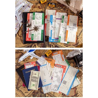 GIẤY NOTE FLIGHT TICKET