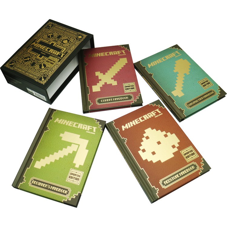 Bộ sách Minecraft handbook Vương quốc Anh updated edition phiên bản mới ...