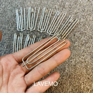 Móc Treo Rèm Cửa Vải 4 Chân LAVEMO Bằng Thép Cao Cấp Tiện Lợi Dễ Sử Dụng Không Gỉ Siêu Bền MT12