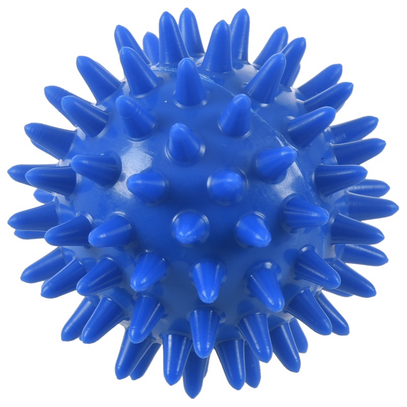 1 Bóng Massage Spikey Mềm Mại Cho Bàn Chân Tay Cổ Lưng Xanh 5.5CM