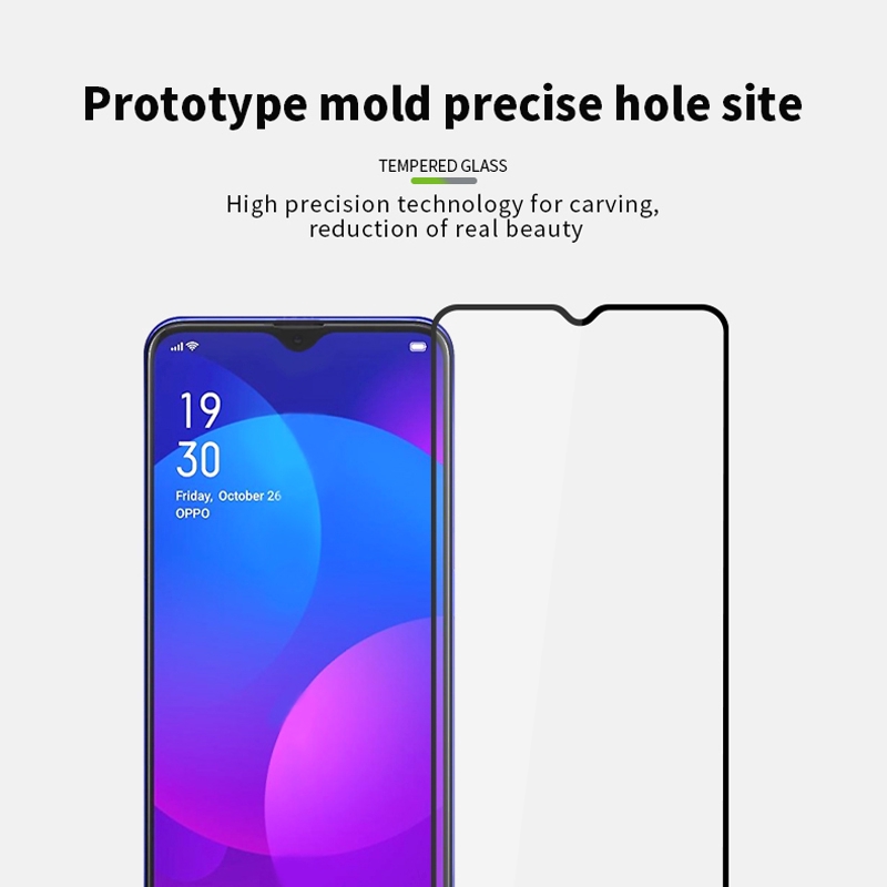 2 IN1 OPPO A9 A5 2020 A1k F11 Pro F9 F7 A7 A5S A3S Reno Bảo Vệ Màn Hình Kính
