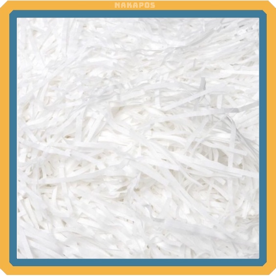 BÁN SỈ 1KG GIẤY GÓI HÀNG GIẤY GÓI QUÀ GIẤY LÓT QUÀ GIẤY TRANG TRÍ  GIẤY LÓT HỘP YẾN LÓT QUÀ TẶNG RƠM [1KG GIẤY MÀU TRẮNG