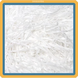 BÁN SỈ 1KG GIẤY GÓI HÀNG GIẤY GÓI QUÀ GIẤY LÓT QUÀ GIẤY TRANG TRÍ GIẤY LÓT HỘP YẾN LÓT QUÀ TẶNG RƠM [1KG GIẤY MÀU TRẮNG