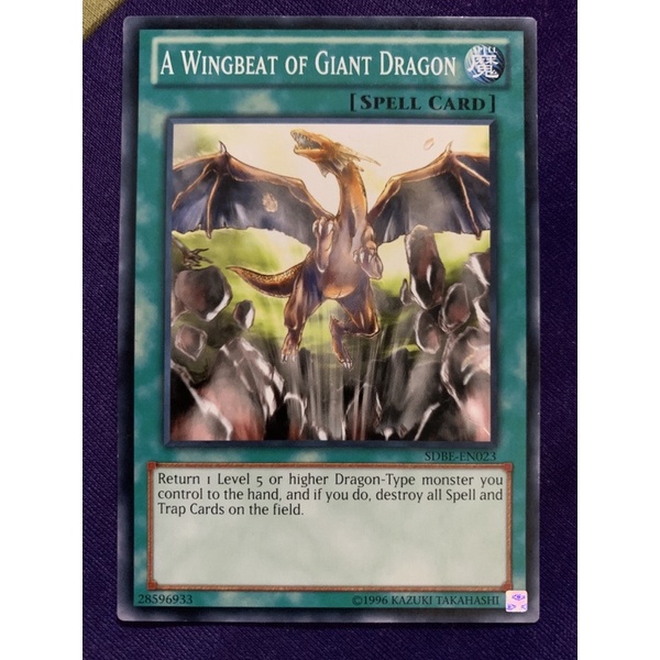 tên thẻ bài yugioh: A Wingbeat Of Giant Dragon | Shopee Việt Nam