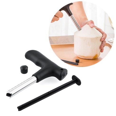 Dụng cụ khui đục lỗ trái dừa Vạn Lợi siêu nhanh tiện lợi Chắc Chắn