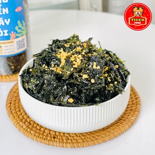 Rong biển cháy tỏi 💖TIGER FOOD💖 Hộp 180g rong biển cháy tỏi ăn liền Siêu Giòn -Siêu Ngon - đồ ăn vặt Sài Gòn