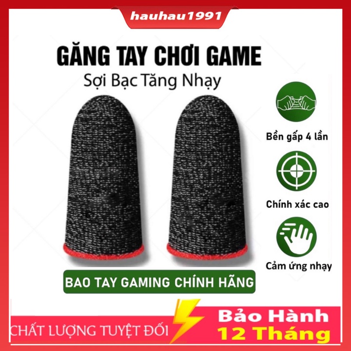COMBO 20 Ngón Bao Tay Chơi Game  Găng tay chơi game Chống Mồ Hôi, Co Giãn Cực Tốt Bằng Sợi Carbon siêu nhạy