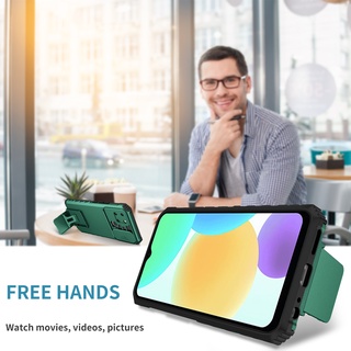 Dành Cho infinix Note 11 / 11 Pro / Note 10 Pro Có Nắp Camera Trượt Chân Đế Chống Sốc Bảo Vệ Siêu Mỏng