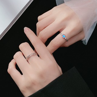 925 Silver Couple Rings, adjustable by TuNa Silver - Trang sức bạc