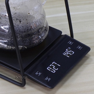[Kesoto] Cân cà phê 3KG / 0,1g Cân cà phê Hộ gia đình