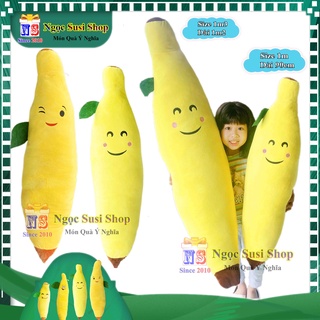 GẤU BÔNG GỐI ÔM TRÁI CHUỐI CUTE SIÊU TO KHỔNG LỒ BÁN LẺ GIÁ SỈ - THÚ BÔNG HÌNH TRÁI CHUỐI