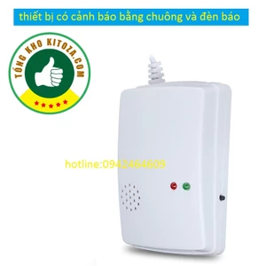 máy báo động rò rỉ gas, khí độc: chống cháy nổ và ngạt thở bằng cảm biến-bảo hành 12 tháng