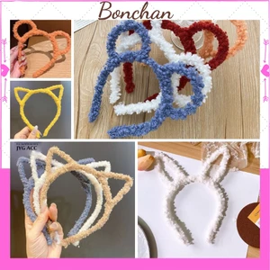 Bờm tóc cute Hàn Quốc lông xù tai con vật ngộ nghĩnh nhiều màu sắc