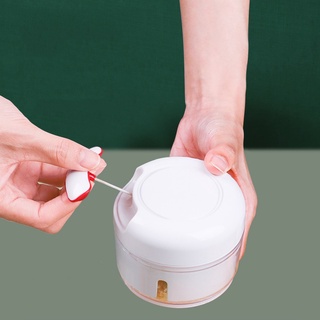 Dụng cụ xay tỏi ớt mini kéo tay - máy xay tỏi cầm tay đa năng tiện lợi #A254